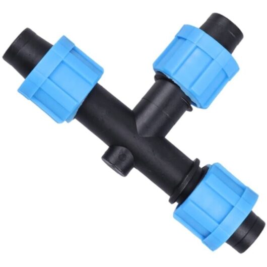 10-Piece Garden Irrigation Hose Connector Set, Drip Irrigation Fittings System Accessory