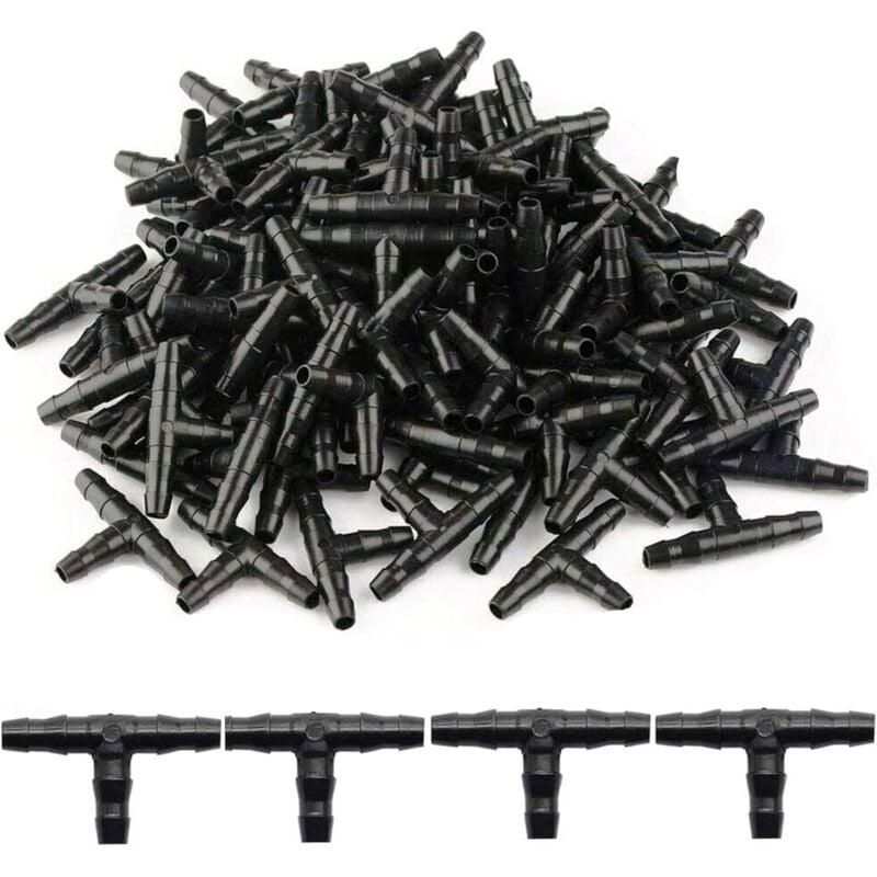 10pcs 8/12mm Drip Irrigation Fittings, Drip Irrigation Elbow Adapter, Irrigation Elbow Fittings, Irrigation Hose Connector, for Garden, Lawn