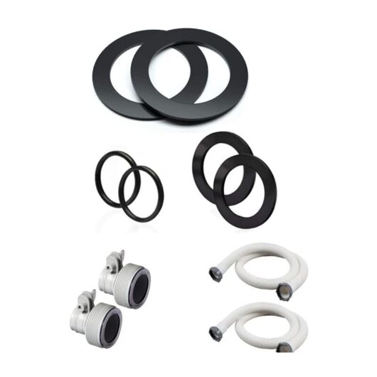 10pcs Pool Spa Set Fittings & Valves Piston Filter Pool Pump Pool Hose Adapter Replacement Hoses Pool Hose Set
