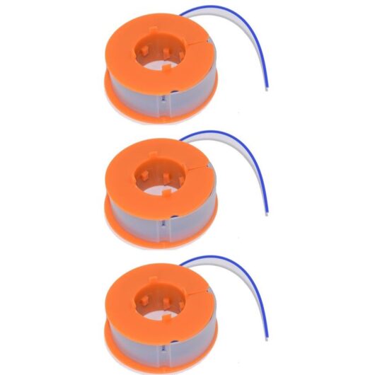 3 x Strimmer Trimmer Spool And Line Fits Bosch ART30