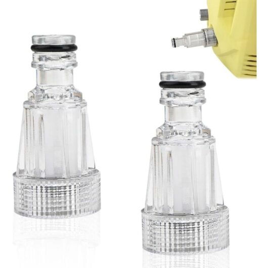 4 Pieces Water Filter for Pressure Washer, Protect Your Pump and Optimize Your Cleaning Work, for Garden Fittings, for Pressure Washer
