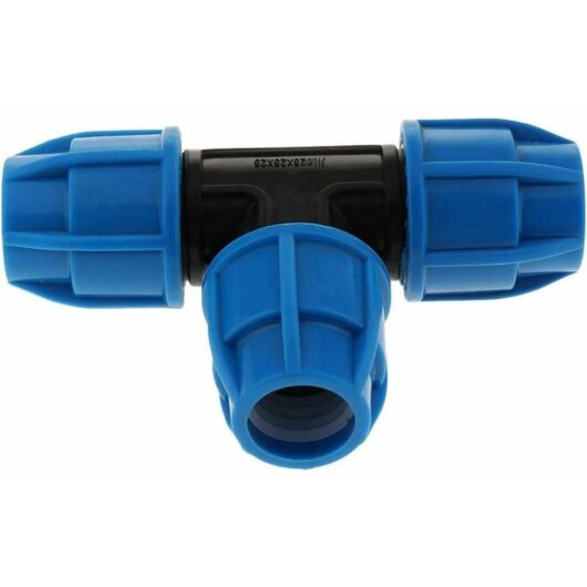Eting - Garden Hose Tee Connector Plastic Coupling Fitting Garden Hose Coupler Hose Connector - 25mm