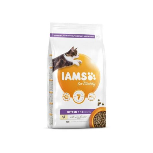 Iams Vitality Kitten Food Chicken 2kg - 260738