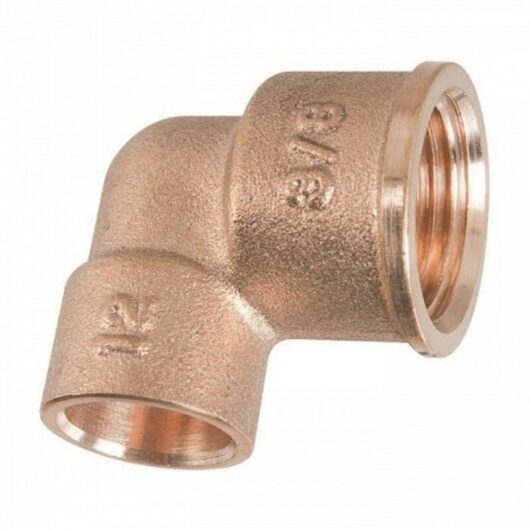 Thermador - 90GC1815 - Brass Elbow Solder Fitting - F1/2' - Ø18mm - gc (10pcs)