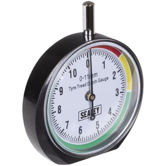VS0568 Pocket Type Tyre Tread Depth Dial Gauge - Sealey