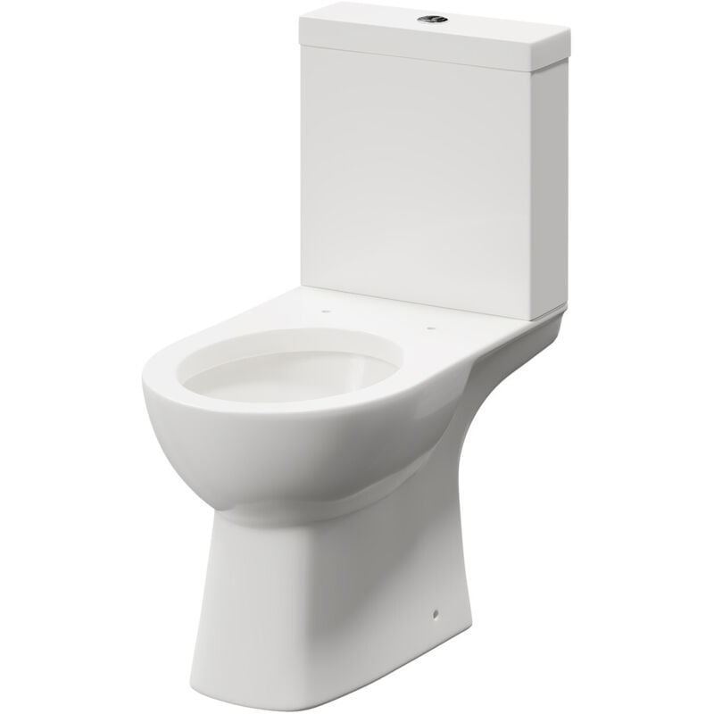 Wholesale Domestic - Ailsa Close Coupled Toilet Pan and Cistern with Fittings