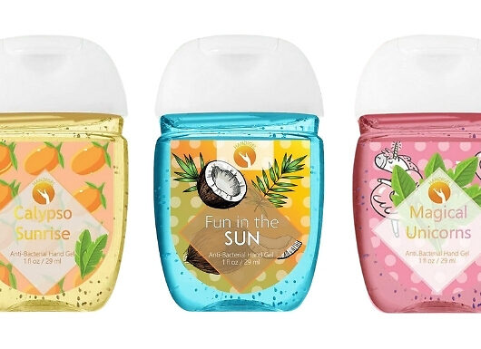 10-Pack of HandiGel Pocket Size Hand Sanitiser - 3 Scents!