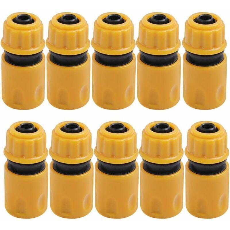 10pcs Garden Hose Connectors, Garden Hose Fittings, Plastic Quick Connect Watering Fittings, Watering Connector, Watering Nozzle, Hose Connector,