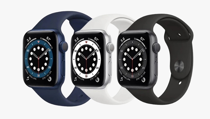 Apple Watch Series 6 GPS - 40mm or 44mm, 5 Colours