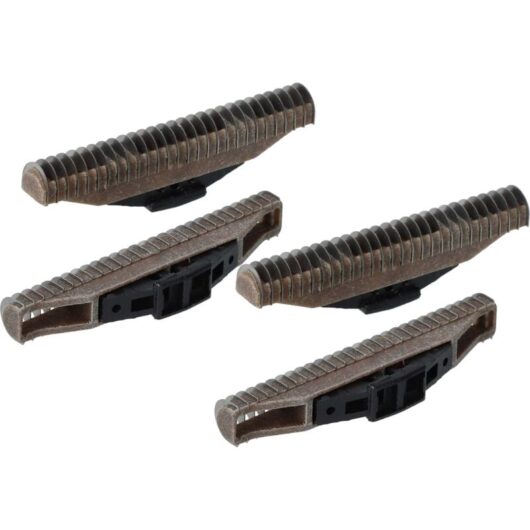 vhbw 4x cutter block compatible with Grundig FX 6595, 6798, 6395 Razor, Shaver, Trimmer Black Silver