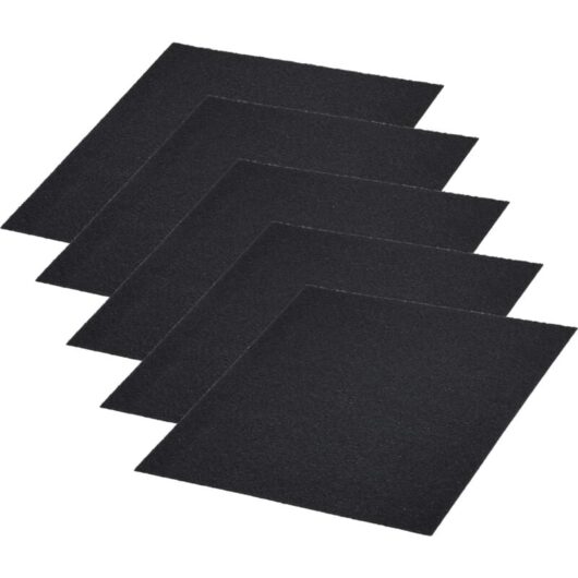 vhbw 5x Activated Carbon Filter compatible with Teka Filtoo Extraction System, Filter System - 48.4 x 48.4 cm