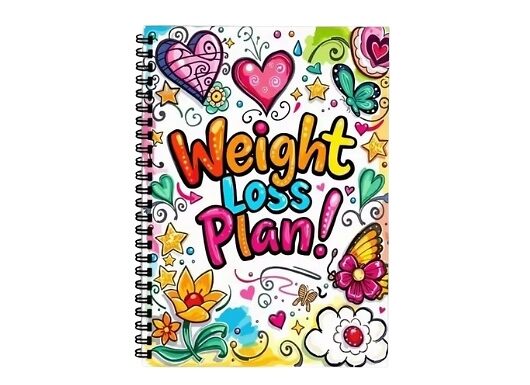 12 Week Weight Loss Diary Planner - 2 Designs!