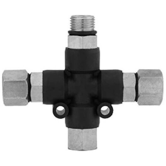 1/8" 3-Way Airbrush Air Splitter Fitting Air Hose Manifold Adapter Airbrush Spray Connector Painting Tools Painting Tools Painting Tools