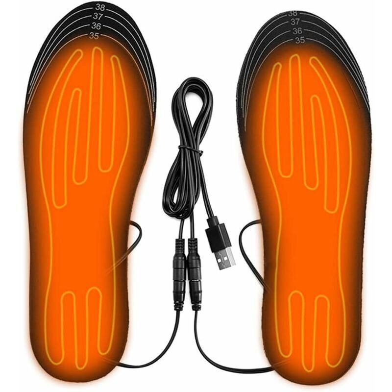(35-41) Heated socks, foot warmers, USB electrically heated socks, inner socks