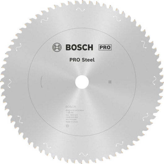 Bosch PRO Steel Circular Saw Blade Corded 305 x 2.2 x 25.4 mm T72 2608844869
