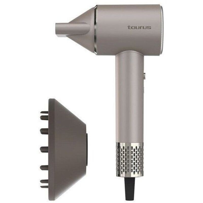 Hair Dryer - TAURUS - Digital Force - 1600 W - 2 Speeds - Ionic - Gray