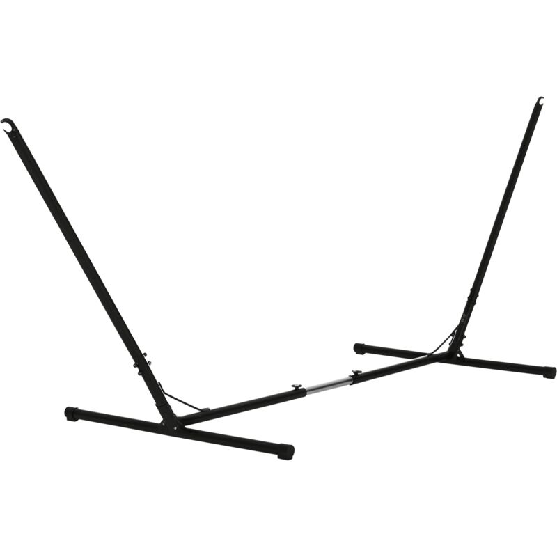 Outsunny 12ft/3.8m Hammock Stand Adjustable Universal Fit Garden Camping Picnic