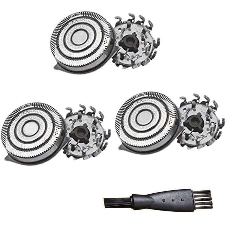 Pack of 3 SH50/52 replacement heads compatible with models Norelco Serie 5000 (S5xxx), AquaTouch (S5xxx), AquaTouch (AT8xx, AT7xx) and PowerTouch