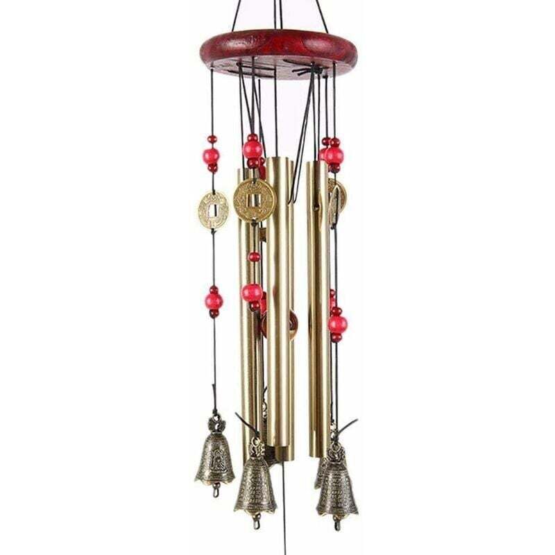 Wind chime made of metal tubes, beautiful wind chime for home and garden decoration
