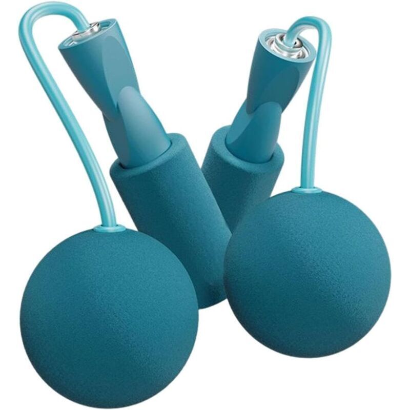 Wireless Jump Rope - Weighted Jump Rope for Fitness, Portable Aerobic Exercise Jumping Tool for Home, Training Accessories for Women, Men, Adults, 6cm