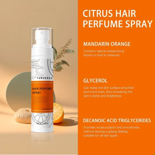 YURHERSU Smell Fragrance Hair Mist Perfume Hair Perfume Spray Fragrance Perfume Spray Ladies 100ml