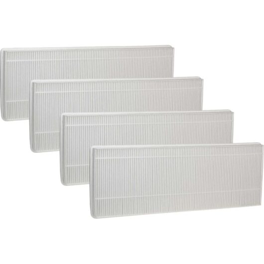 vhbw 4x Compact Filter F7 Replacement for Vallox Filterpaket 6 (F7) for Fan, Bathroom Fan, Ventilating Device, Ventilation Unit - Air Filter