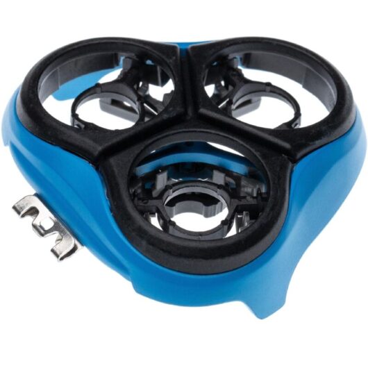 vhbw Electric Shaver Head Holder Frame compatible with Philips PT737, PT735, PT736, PT734, PT731, PT739, PT732, PT761, PT730/14 Razor, blue