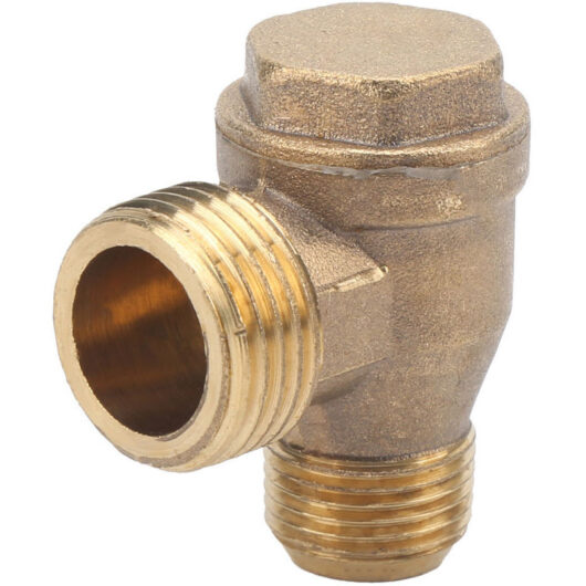 1/2x3/8" Brass Air Compressor Check Valve Threaded Fittings