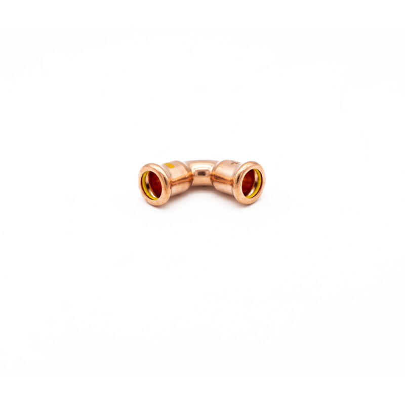 15mm PrimaPress Copper 90° Elbow - Gas, WRAS Approved Fitting