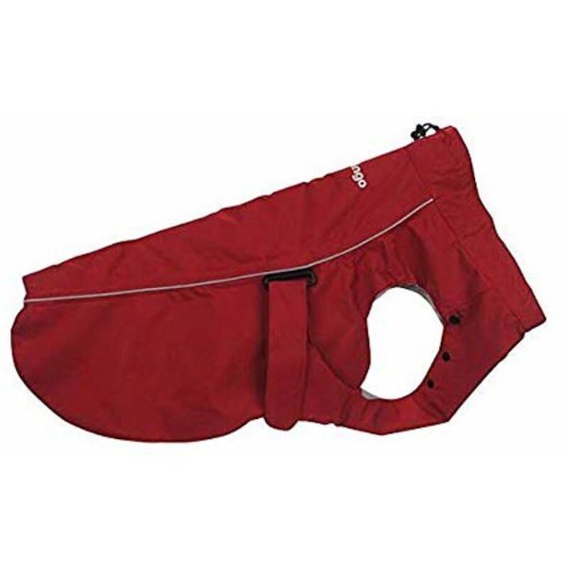 Waterproof collar - Red Dingo - Perfect Fit - Nubuck - Adjustable - Lasting comfort