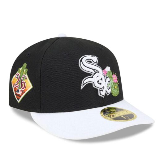 White Sox MLB Spring Training 2026 Black Low Profile 59FIFTY Fitted Cap New Era Cap adult unisex