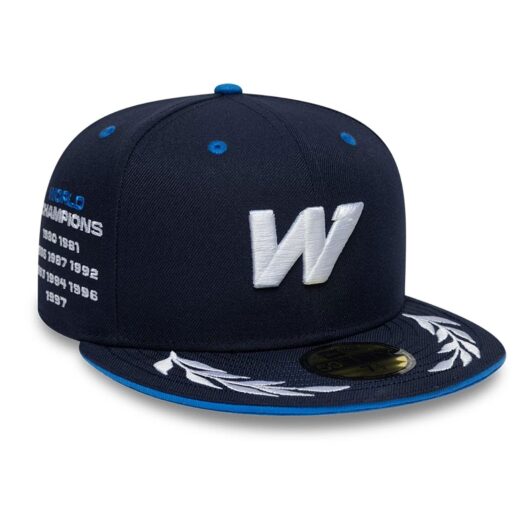 Williams Launch Navy 59FIFTY Fitted Cap New Era Cap adult unisex