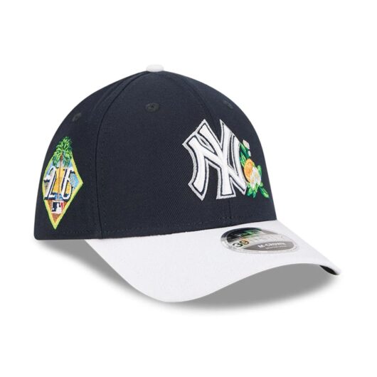 Yankees MLB Spring Training 2026 Navy 39THIRTY M-Crown Stretch Fit Cap New Era Cap adult unisex