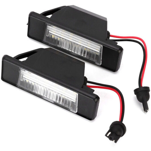 18 LED License Plate, High Power, Easy Installation, Improve Night Visibility, Fits Pathfinder R51 02/2005-08/2010.
