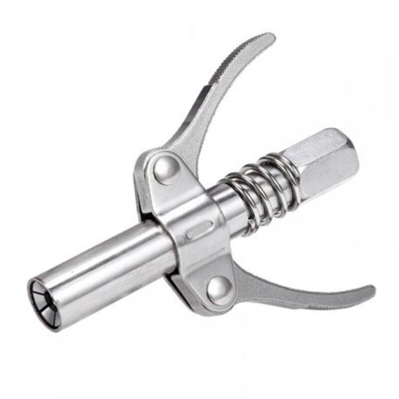 1PC Grease Gun Tip, Quick Coupler for Grease Gun, 10,000 psi, Gripping Tip for Tapered Grease Fittings and all Types of Grease Guns
