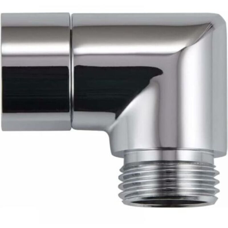 1pc 90 Degree Handheld Shower Adapter, Elbow Connector for Handheld Shower
