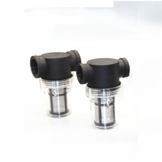 2 Pcs 1000 L Tank Tap Fitting, Garden Hose Joint for Rainwater Collectors with Filter Function, S60x6 IBC Water Tank Adapter (3/4'' filter on both
