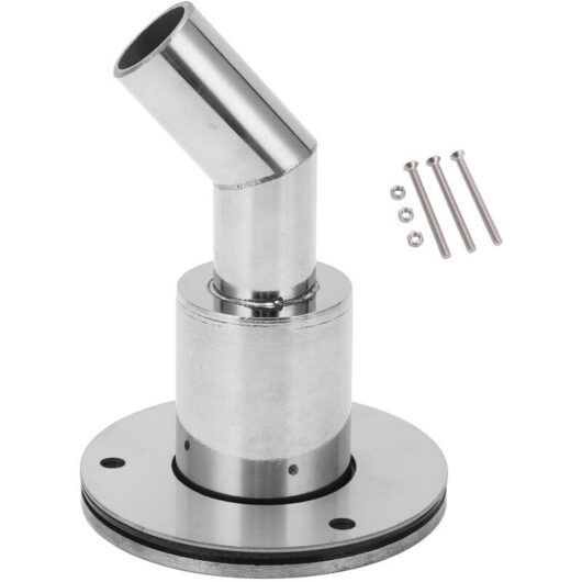 22mm through shell stainless steel exhaust fitting Standard elbow shell exhaust pipe socket for Diesel parking heaters.