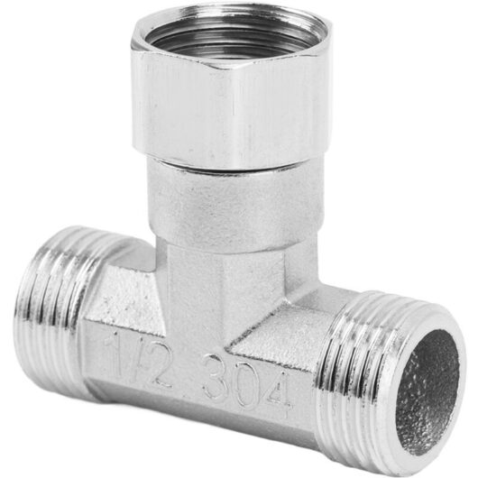 304 Stainless Steel Pipe Fittings, with Existing Boxes, High Pressure Standing, Ideal for Water and Gas Heating, G1/2 Pipe Line Adapter
