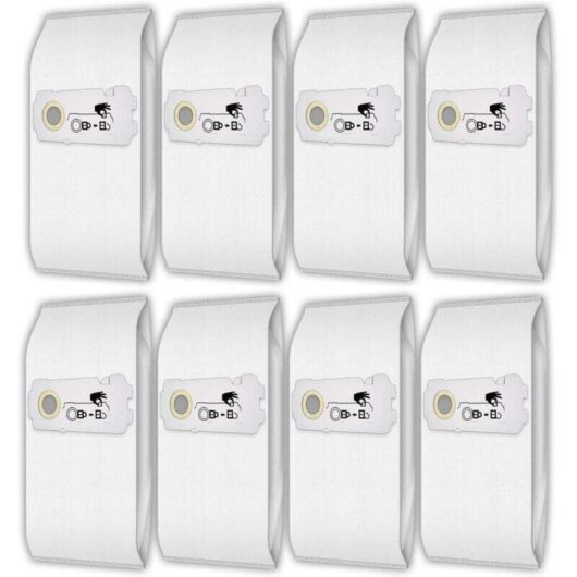 (8 pieces) 204308 Replacement filter bags for CT Mini/Midi-2/5, compatible with Festool CT MINI, CT MINI I, CT MIDI and CT MIDI I (from 2019), CT