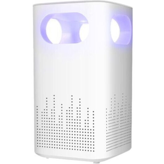 Air purifier with HEPA, maximum filtered 20 m² (50 m³), lightweight design, USB plug, night light, suitable for sterilizing car, office, smokers,