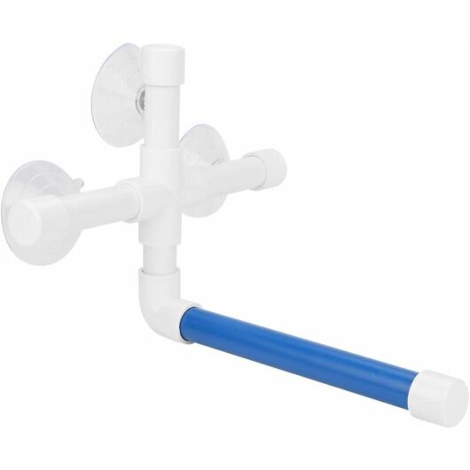 Bird Shower Perches, Plastic Wall Mounted Table Holder with 3 Suction Cups for Parrot Bird Macaw Aco.ukican Cockatoo Grays Parakeet Parakeet Taking