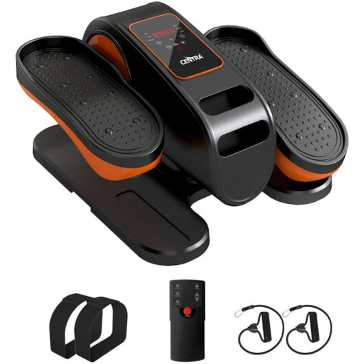 Centra Elliptical Machine Bike Under Desk Quiet Pedal Exerciser 15 Speed Remote