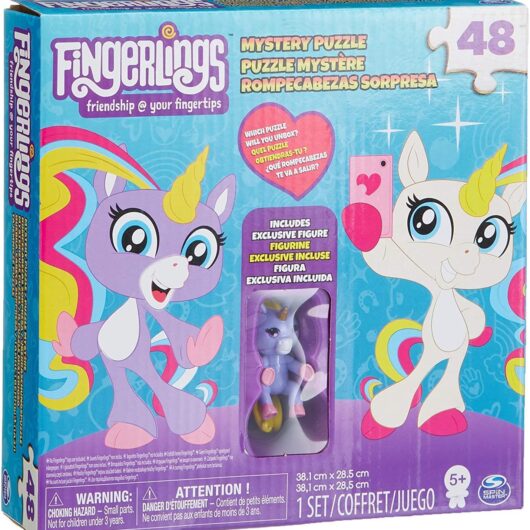 Fingerling Unicorn Puzzle Purple