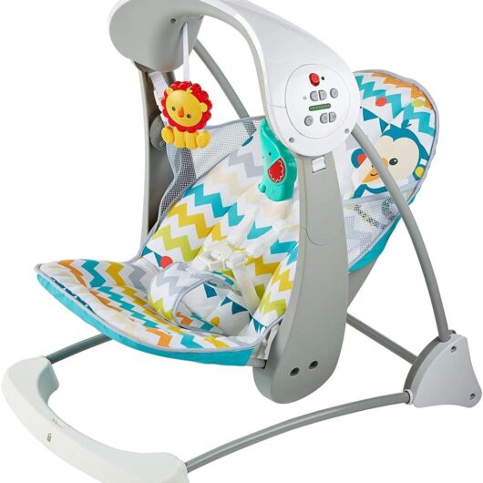 Fisher Price Colourful Carnival Take-Along Swing and Seat
