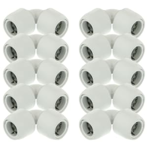 Hep2O HD5/22W Push Fit 90° Elbow - 22mm - Pack of 10