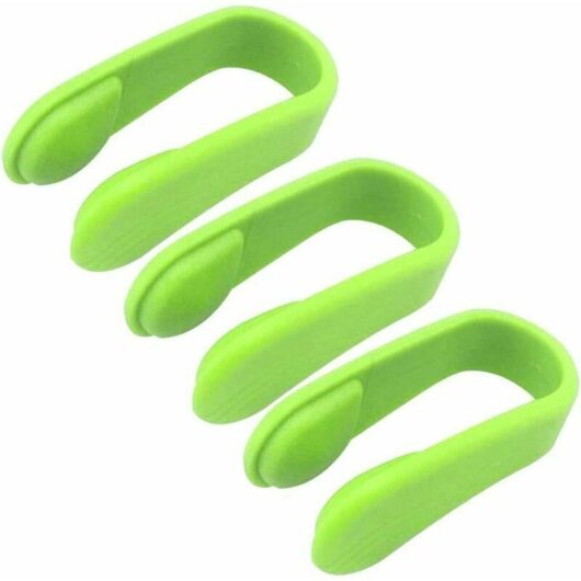 [NEVER USED] LECHUANG Specialized 3-Piece Palm Pressure Clip, Portable Headache Pressure Relief Clamp, Acupressure Exercise, Relax, Natural Tension
