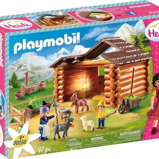 Playmobil Heidi Peter's Goat Stable 70255