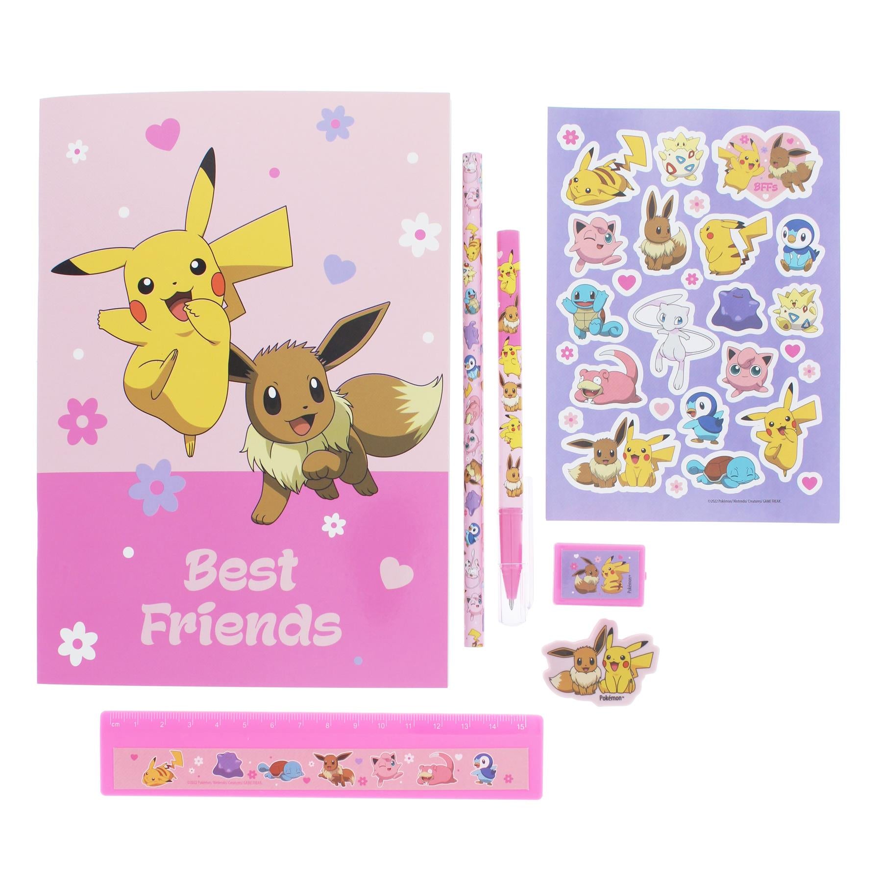 Pokémon Besties Friendship Super Stationery Set