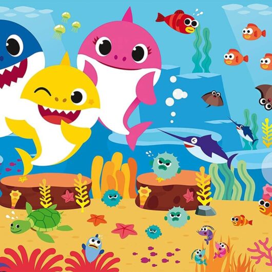 RavensBurger Baby Shark 24 Piece Giant Floor Jigsaw Puzzle